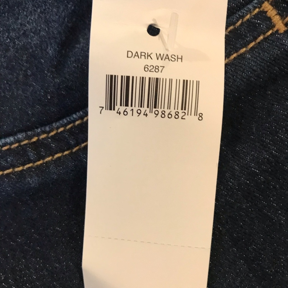 Justice Girls Dark Blue Denim Shorts NWT. Size xxl - Picture 2 of 4